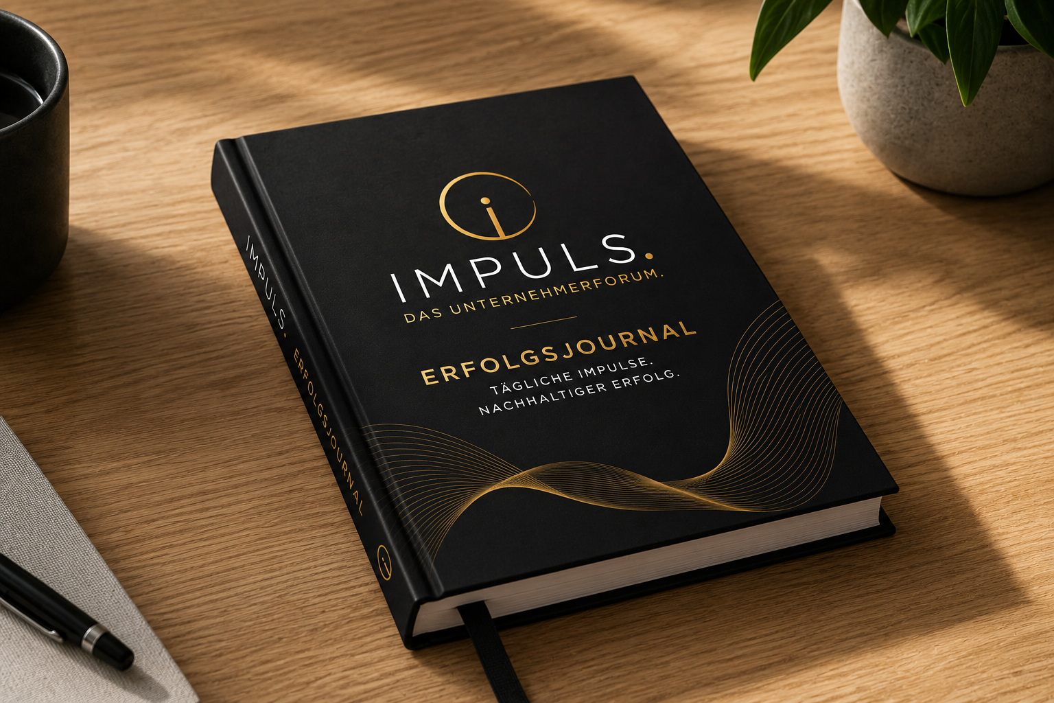 Praxisnahe Impulse für Unternehmer Notizbuch mit strategischen Unternehmerfragen