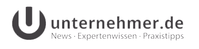 entrepreneur.de logo with the tagline 'News. Expertenwissen. Praxistipps.'